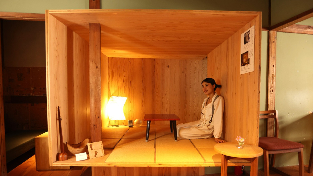 大阪老屋改建家品 cafe | 迷宮般的空間