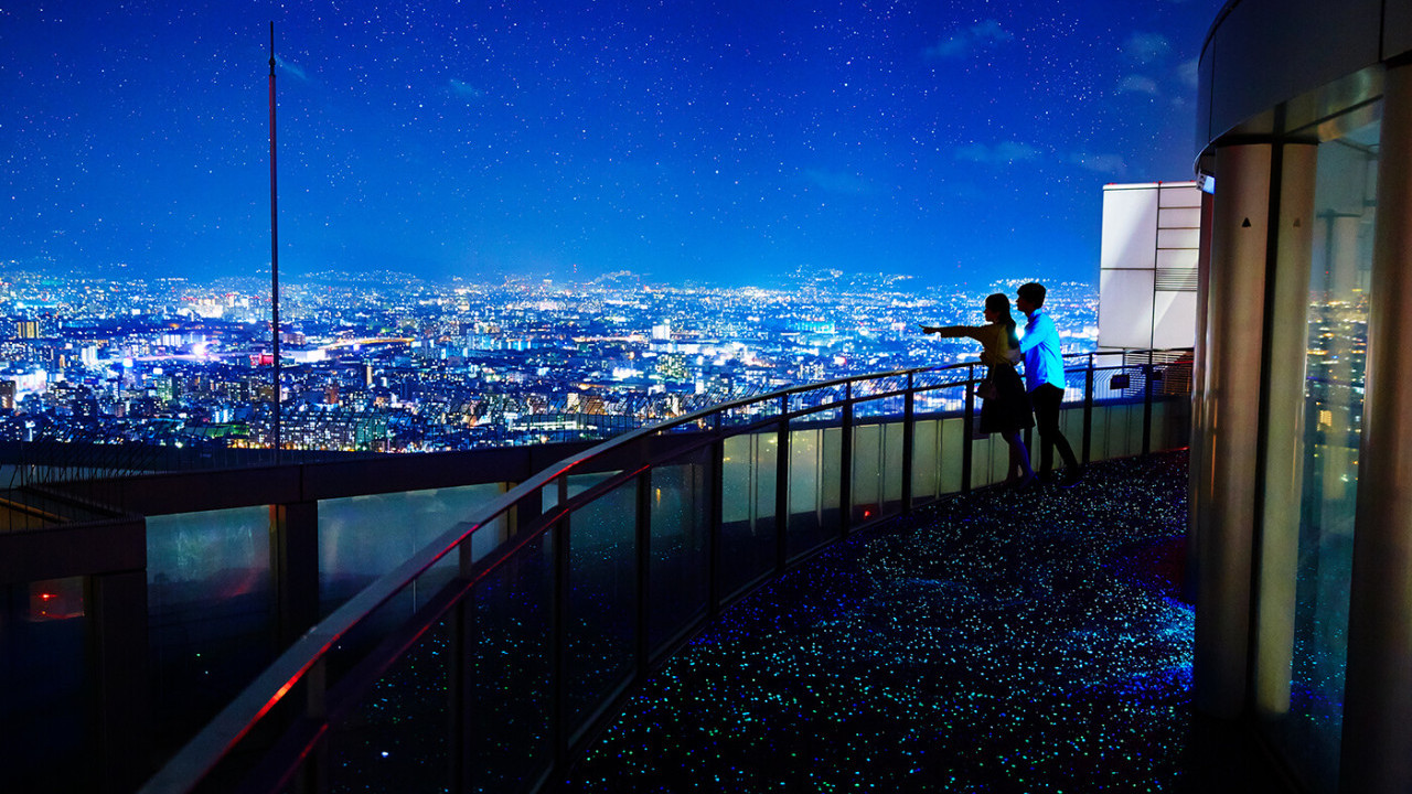 梅田藍天大廈打造星空步道 離地170米星空漫步！持大阪周遊卡免費入場