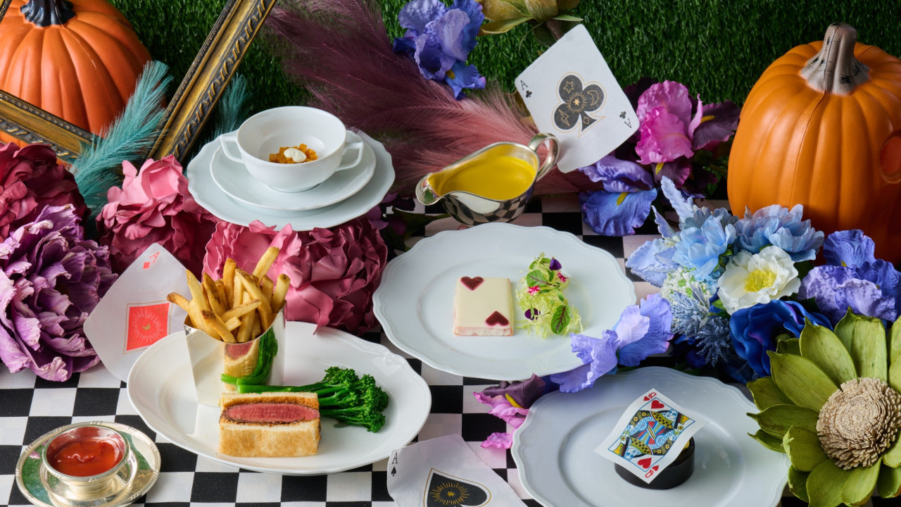 港島香格里拉推出萬聖節魔幻仙境主題餐飲   煙三文魚牛油果泡芙／牛板腱三文治／帝王蟹闊條麵／烤南瓜撻