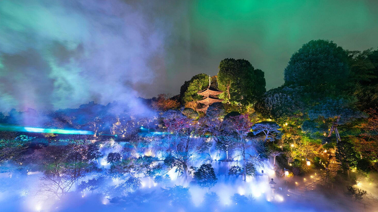 日本酒店2023 | 東京椿山莊酒店推冬日限定「森林極光x東京雲海」奇景 山間雲霧瀰漫超夢幻！