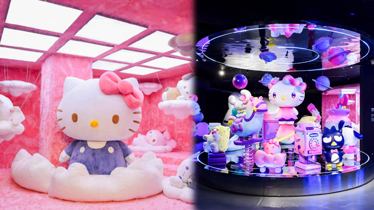 內地自由行2023 | Hello Kitty 50週年光影展登陸上海 10大展區率先睇！可愛巨型吉蒂貓+夢幻派對空間