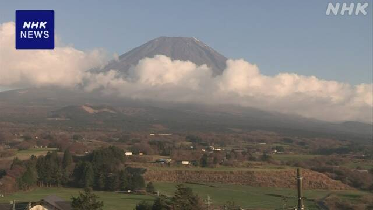 富士山山頂積雪不見了 10月初冠雪！立冬日離奇消失？