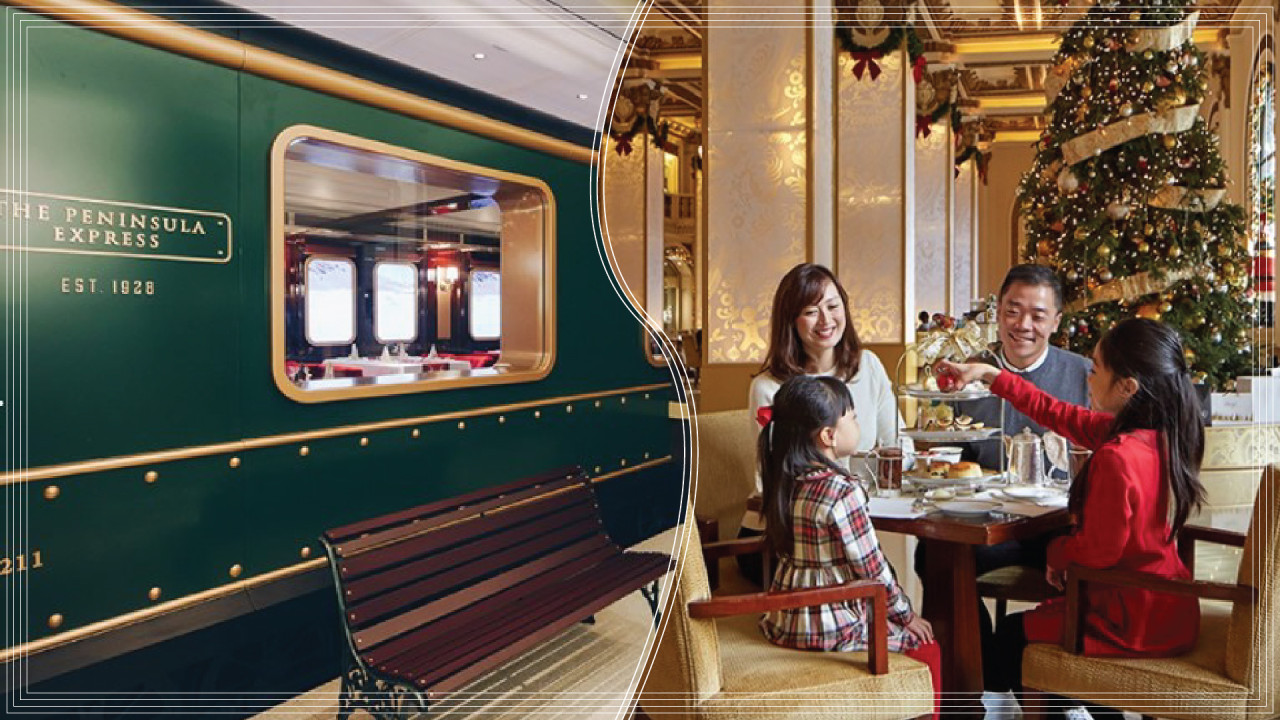 香港半島酒店推出聖誕自助餐　打卡聖誕列車／迷你薑餅村／聖誕老人與半島小熊出沒