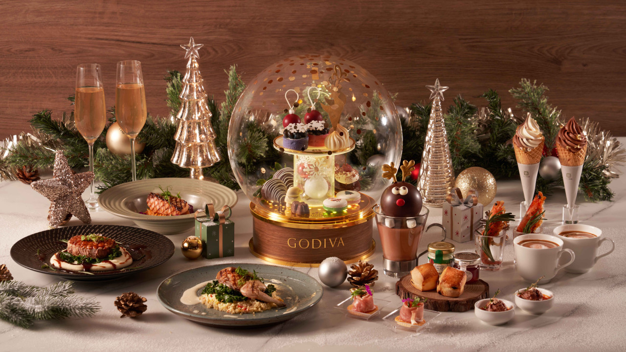Hotel Icon推出GREEN X GODIVA漫遊世界星空下午茶！玻璃球造型／無限任食GODIVA朱古力軟雪糕