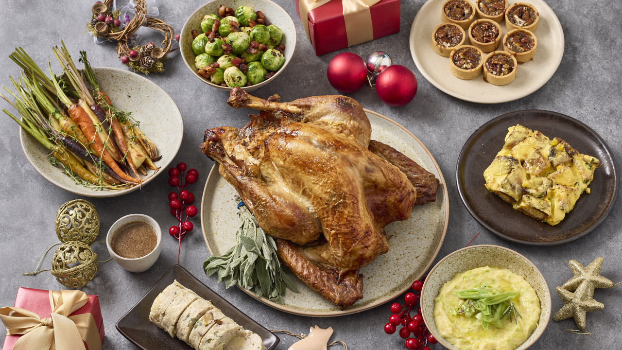 Woolly Pig推出聖誕外賣到會套餐   火雞／煙燻火腿／芝士辣粟米包／蛋酒麵包布甸／南瓜批