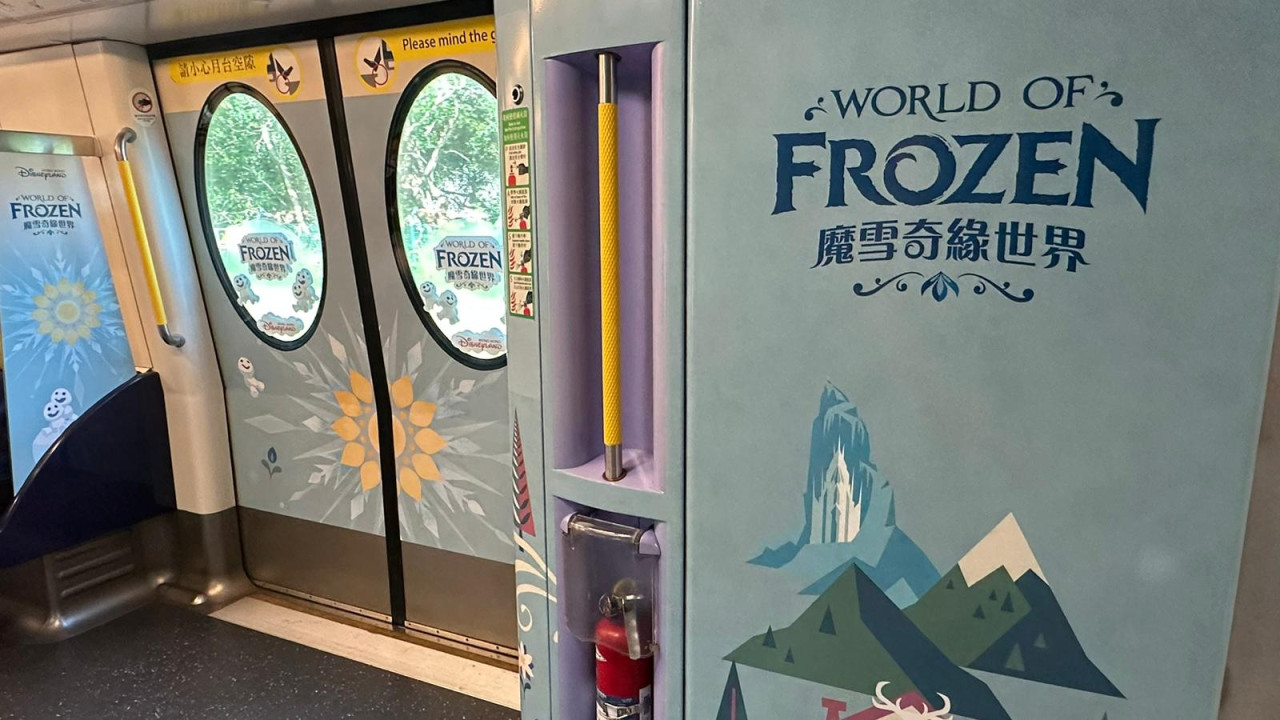 魔雪奇緣世界︱迪士尼綫18年來首次加入主題 化身魔雪奇緣阿德爾王國列車！