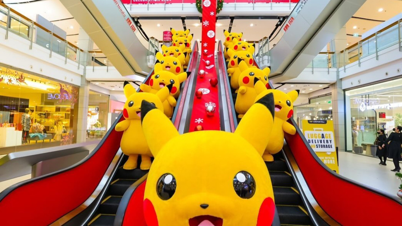 泰國Central World X Pokémon聖誕除夕活動  30隻比卡超巡迴表演／限定精品／見面會時間