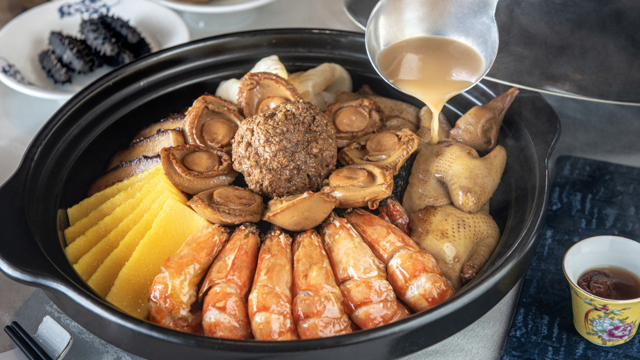 上環中菜館「江蘇銘悅」推出冬至新春盆菜早鳥優惠   泰國海虎蝦／醉香滷水乳鴿／上海農家炆滷肉