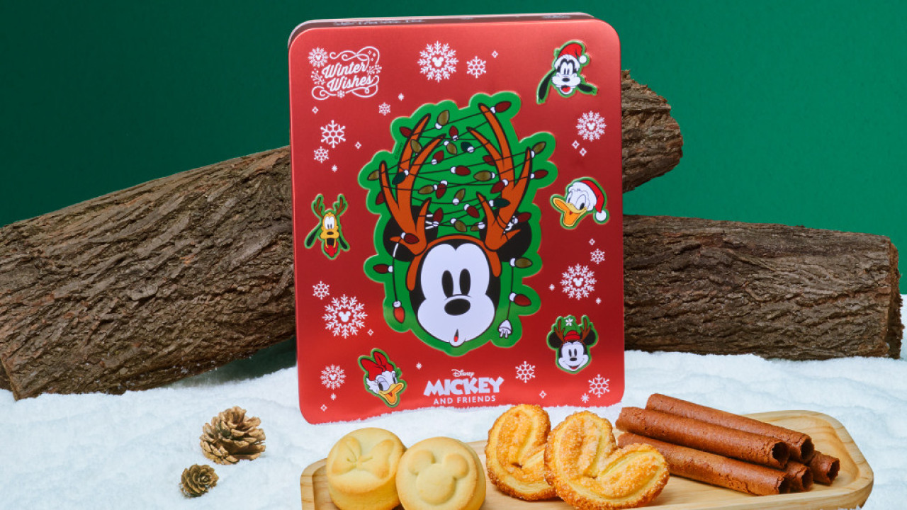 奇華新出迪士尼米奇老鼠與好友聖誕小食禮盒　聖誕倒數月曆禮盒／聖誕小食禮盒