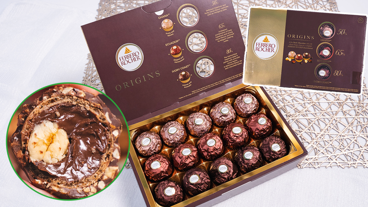 7-11便利店新出三種可可濃度黑金莎朱古力禮盒　最濃80%！配香滑榛子醬