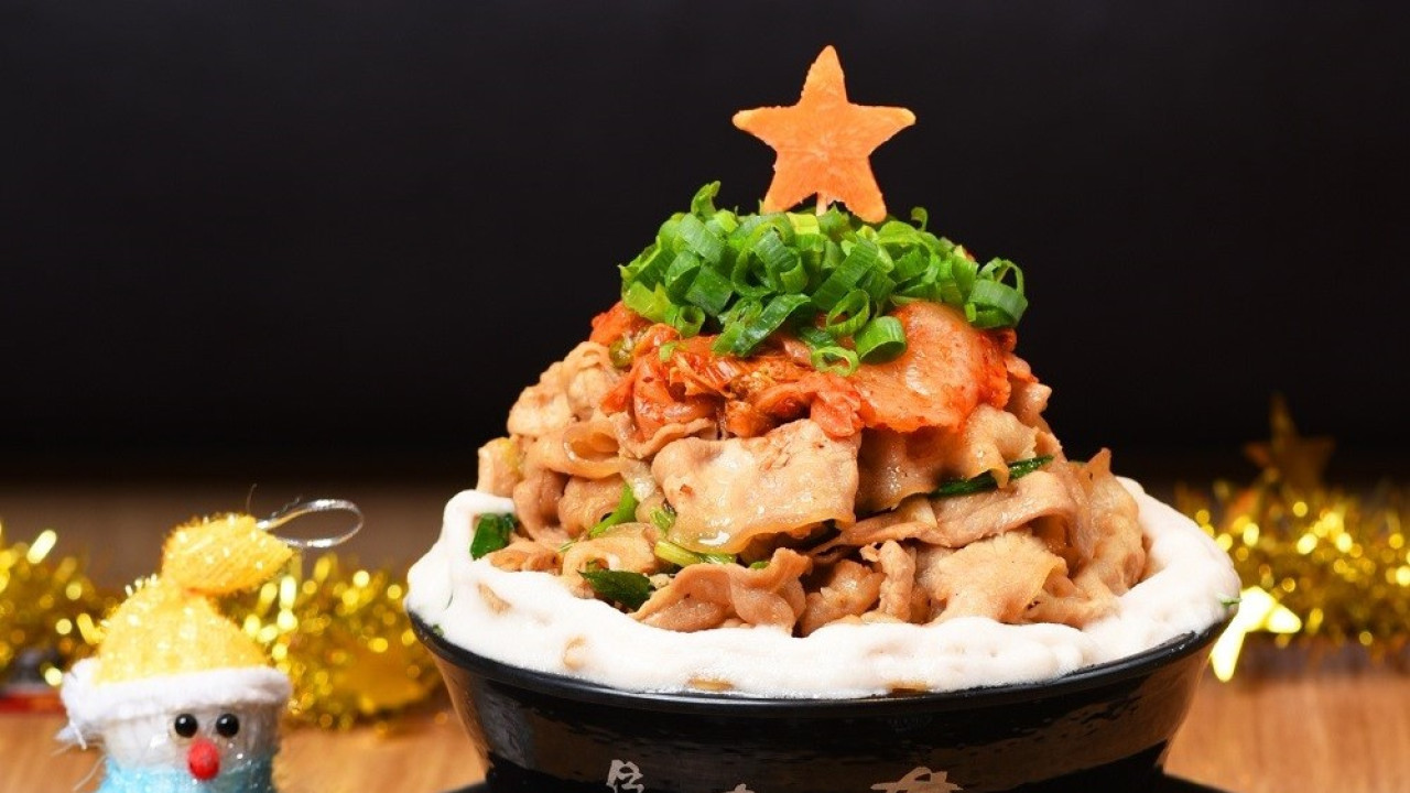 伝說丼屋期間限定聖誕伝說丼 超抵價限量三倍肉量丼飯 