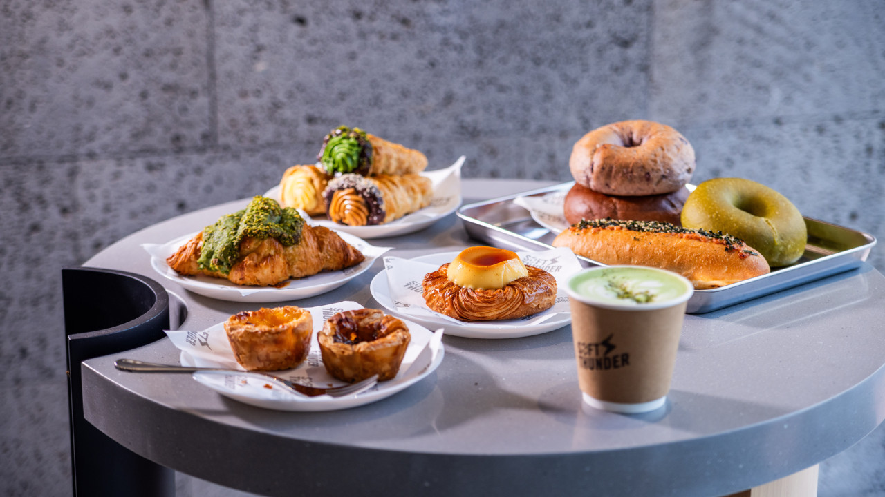 Soft Thunder 2,000 呎旗艦店 新品焦糖布甸丹麥酥 + 雪糕麻糬 Affogato