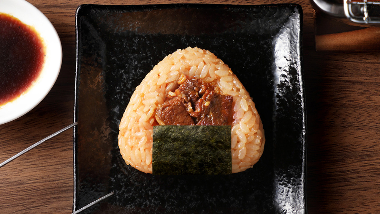 華御結新出秋冬限定炭火燒肉系列御結　炭火燒牛肉／鹽蔥烤牛舌