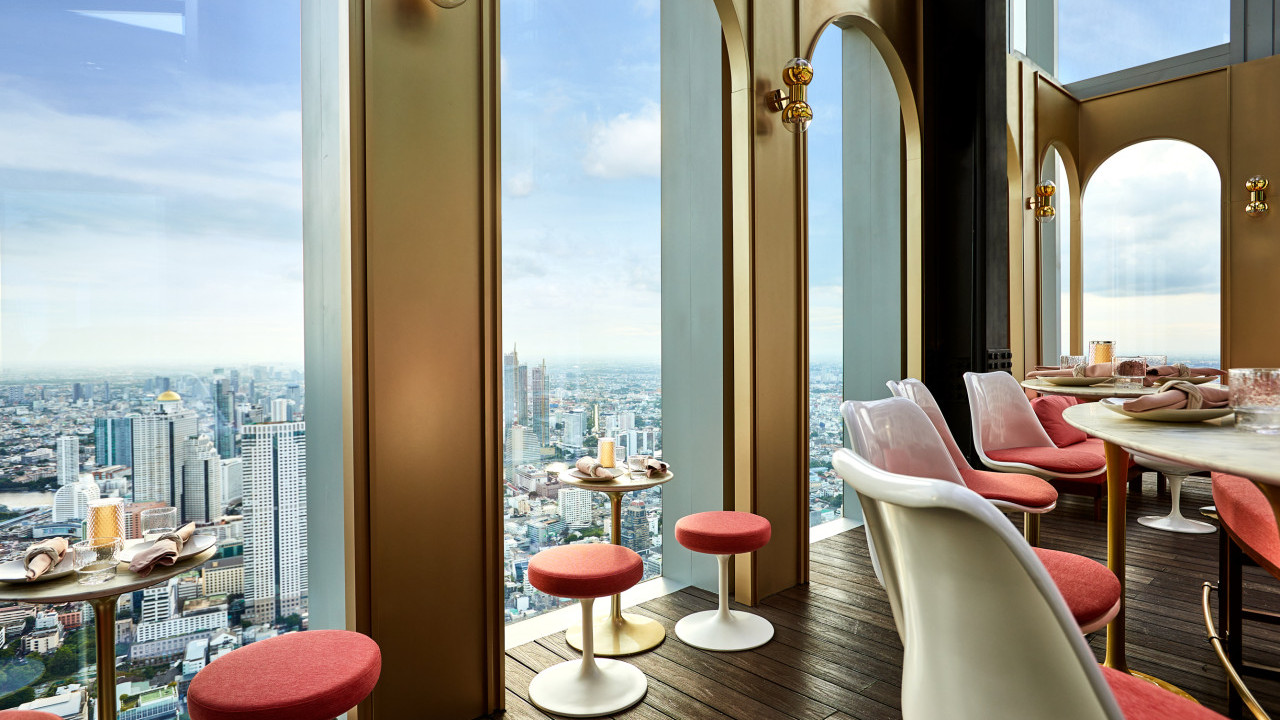 【曼谷酒店】話題建築The Standard 泰國最高餐廳 360 度曼谷高空景觀 得獎室內設計 墨西哥名廚主理