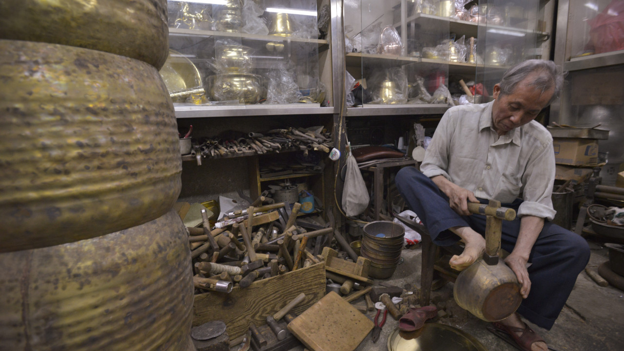 香港最後的銅匠 百年老字號炳記銅器宣布光榮結業 