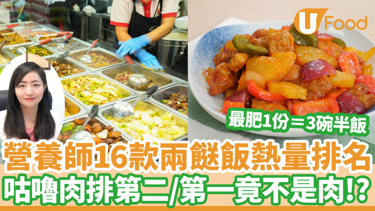 兩餸飯卡路里｜16款熱量排名最肥非肉類1份＝3碗半飯！營養師3建設菜式助食得健康