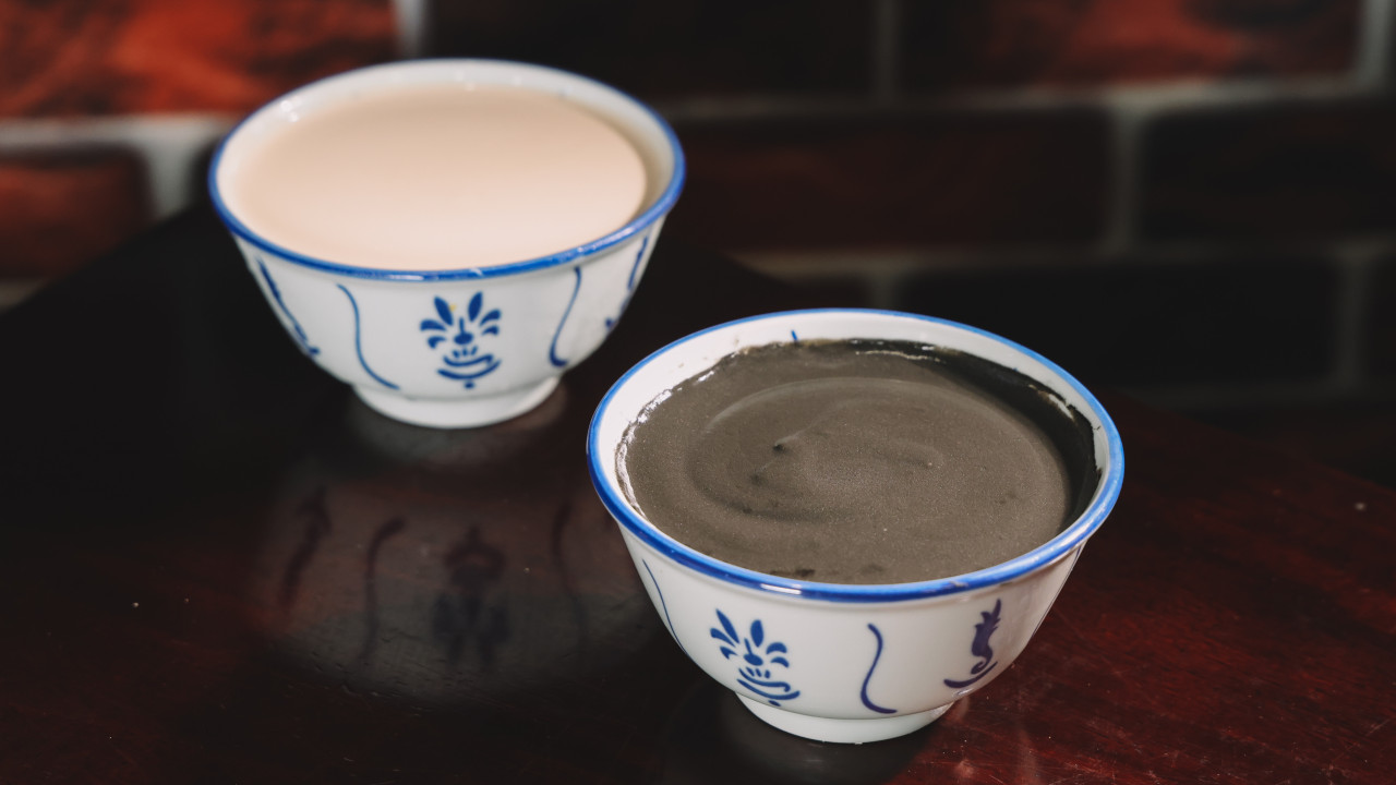 牛頭角誠意糖水小店 $25 石磨芝麻糊 / 薑汁湯丸 /  煙韌糖不甩