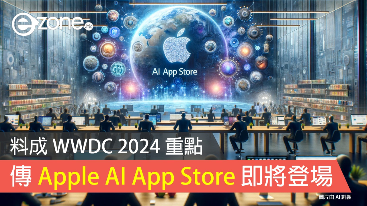 傳 Apple AI App Store 即將登場 料成 WWDC 2024 重點