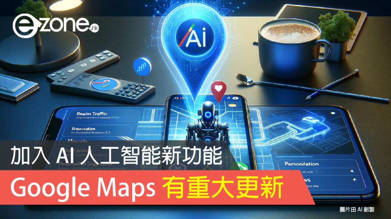 Google Maps 有重大更新！ 加入 AI 人工智能新功能