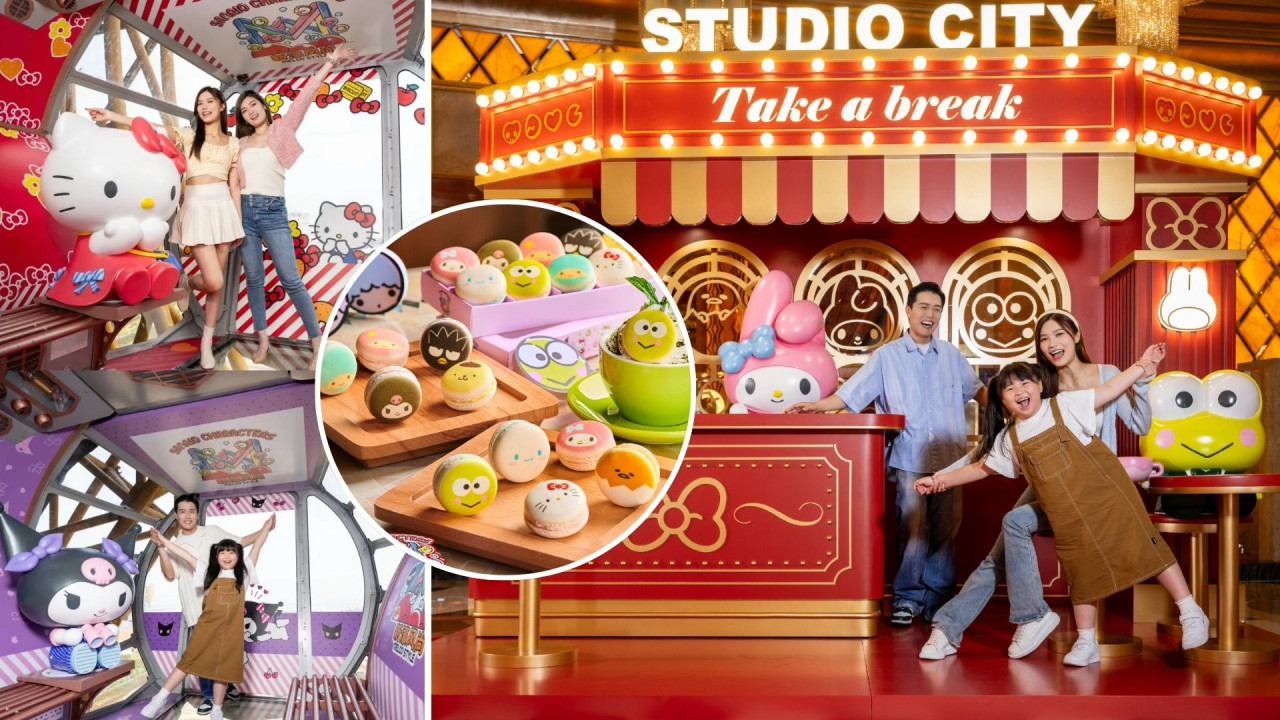 澳門新濠影滙4大SANRIO限時活動+打卡位！HELLO KITTY、KUROMI摩天輪歎主題下午茶