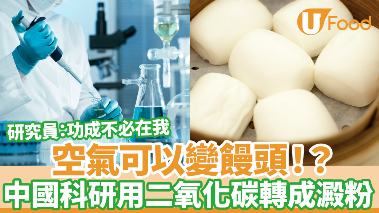 空氣可以變饅頭！？中國科研用二氧化碳轉成澱粉  研究人員：功成不必在我