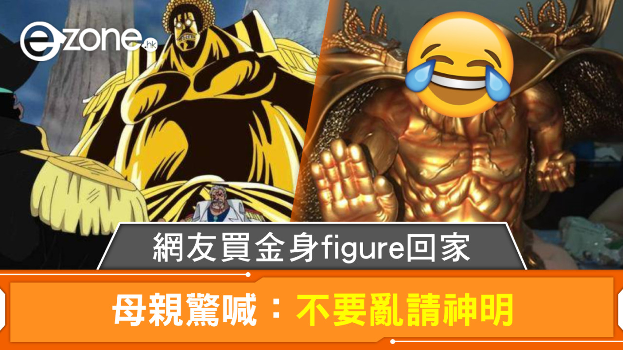 網友買金身 figure 回家  母親驚喊：不要亂請神明