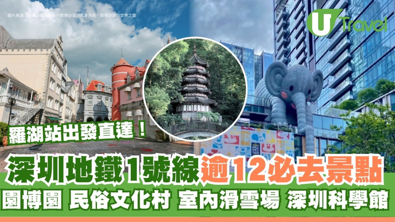 深圳地鐵1號線景點｜羅湖站出發直達 沿線逾12大必玩地方商場美食
