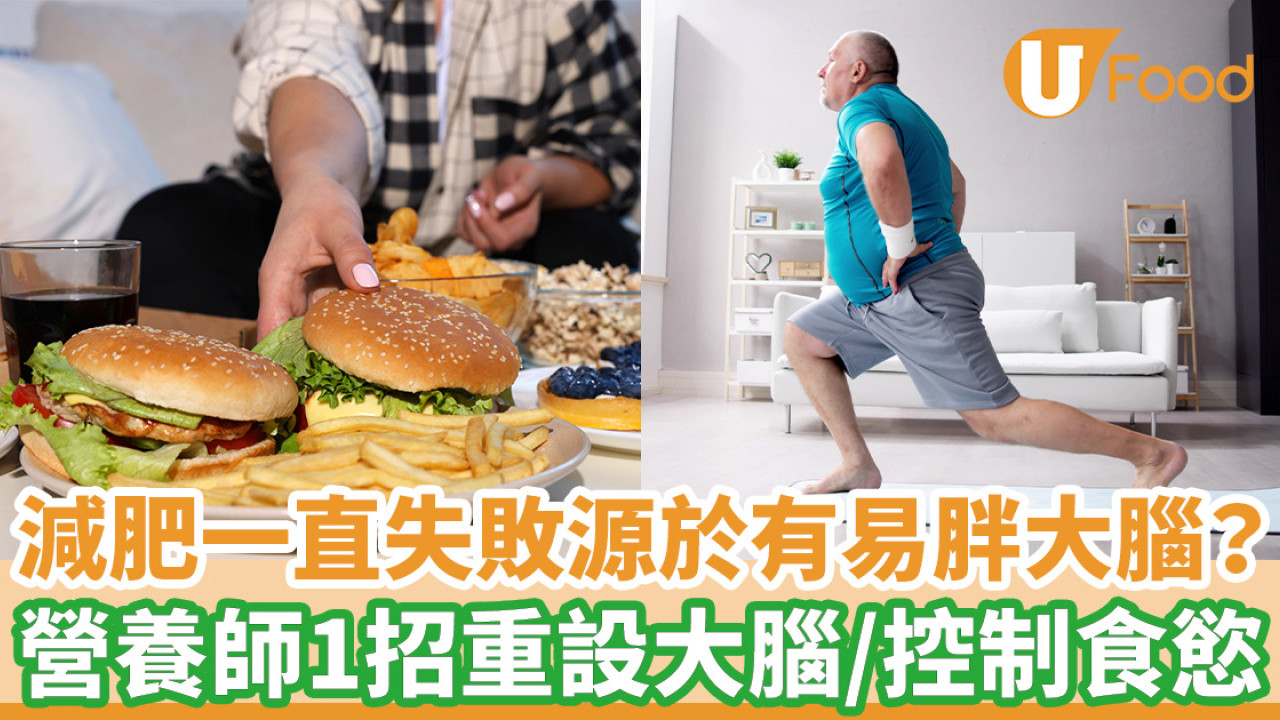 減肥一直失敗源於有易胖大腦？ 營養師1招重設大腦控制食慾