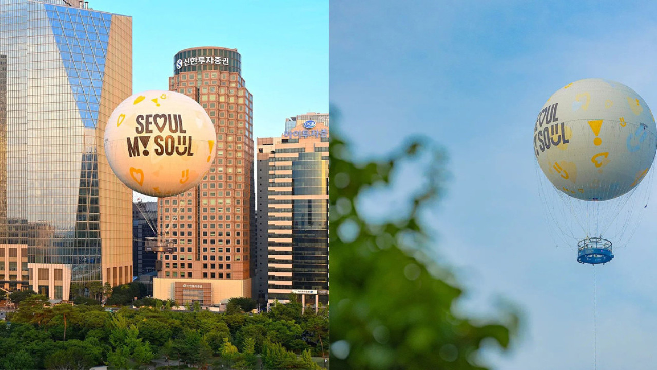 首爾8月起推出熱氣球體驗 130米半空俯瞰漢江日與夜景
