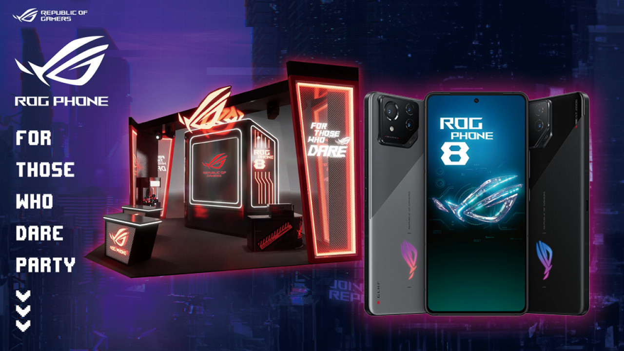 動漫節限定！最強遊戲AI手機  ROG Phone 8系列勁減再送限量ROG 禮包