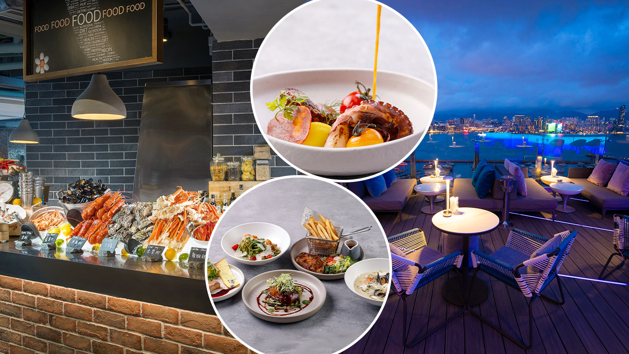 銅鑼灣情調西餐合集 自助晚餐／天台餐吧／適合慶祝！