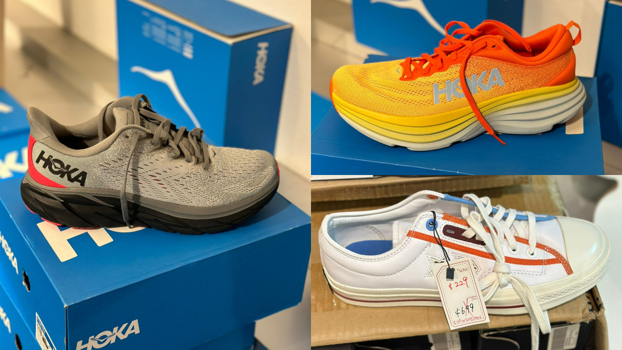 銅鑼灣HOKA開倉低至1折！$50起入手HOKA／Altra／Fjallraven／Champion波鞋+運動衫+瑜伽衫+行李喼