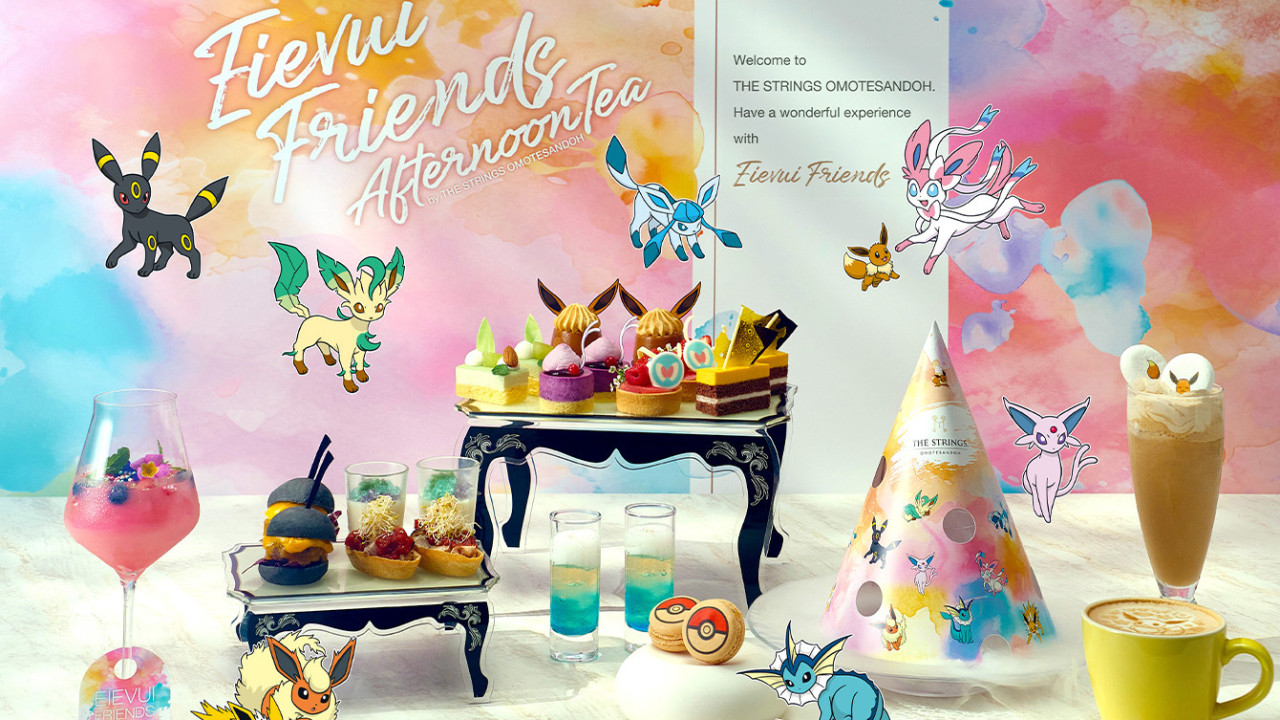 召喚Pokémon粉絲！寵物小精靈伊貝下午茶日本東京限定登場 集齊全新美食+打卡熱點