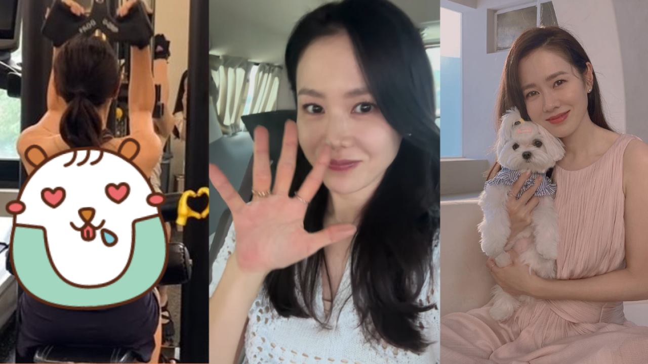 42歲孫藝珍激罕派健身福利相！大露白滑玉背少女身材