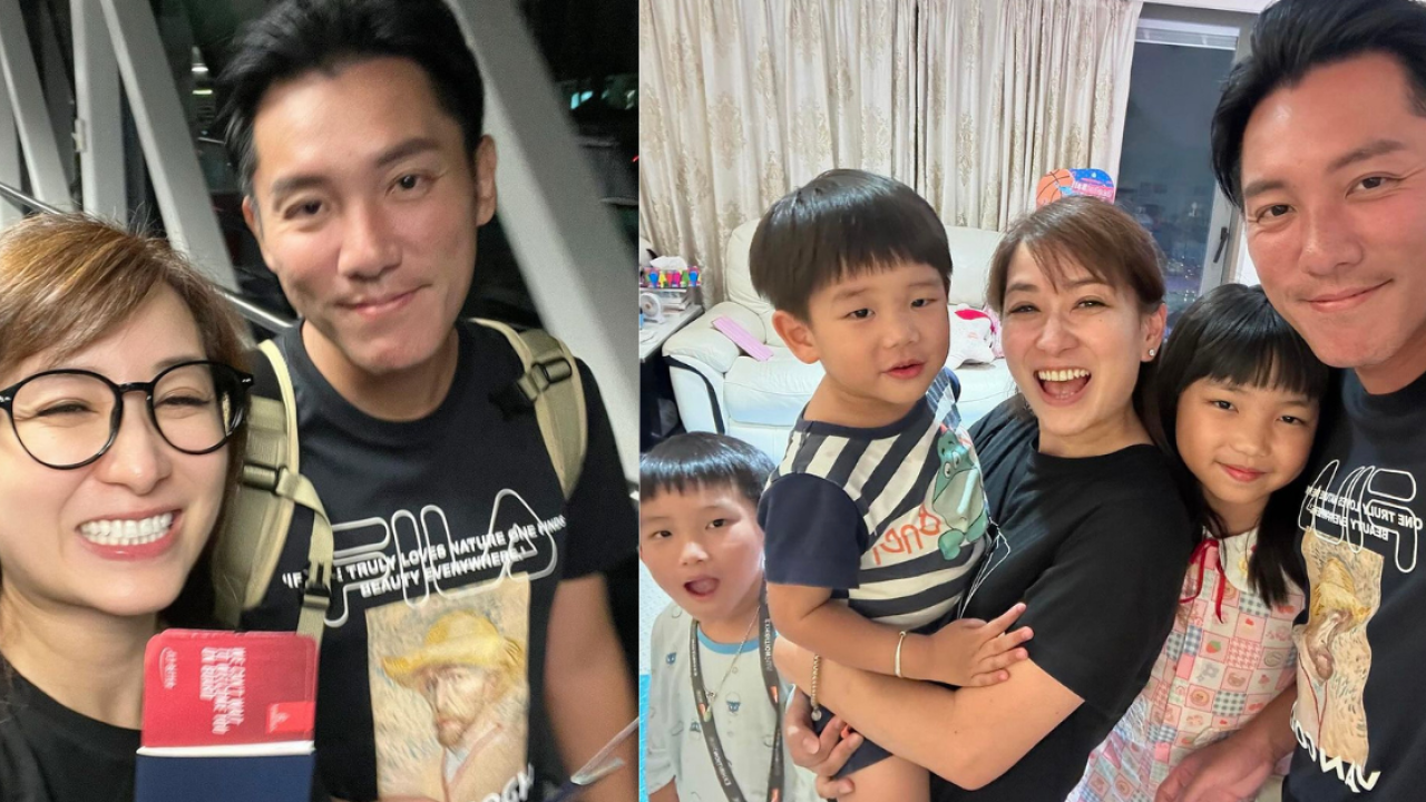 張頴康麥雅緻婚後第一次歐遊 廿四孝爸爸用呢個方式「掛」住愛女