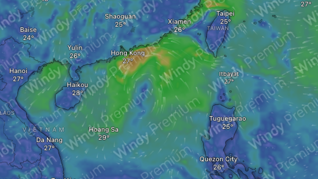 國慶打風｜颱風「西馬侖」10月1日或最接近香港？歐美預測颱風路徑