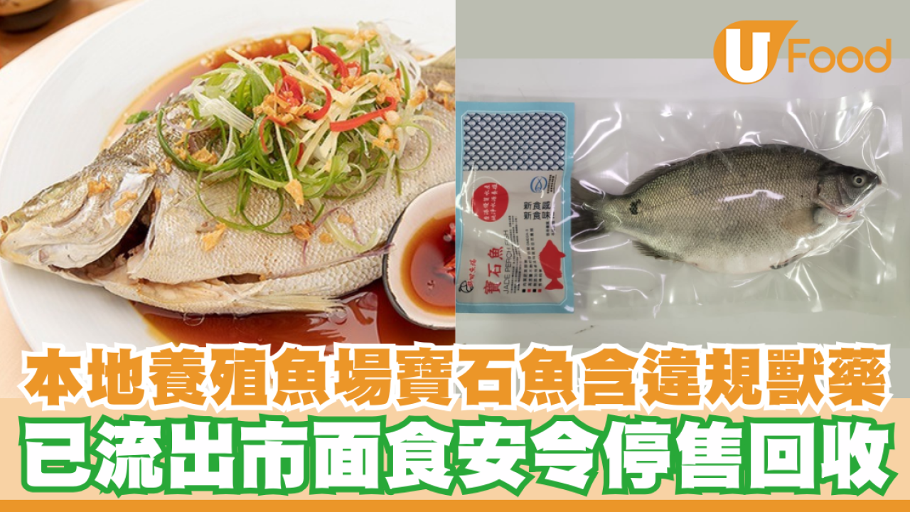 本地養殖魚場寶石魚含違規獸藥！已流出市面食安令停售回收