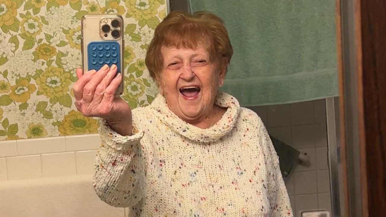 94歲網紅婆婆擁千萬粉絲 樂於以幽默笑看人生 