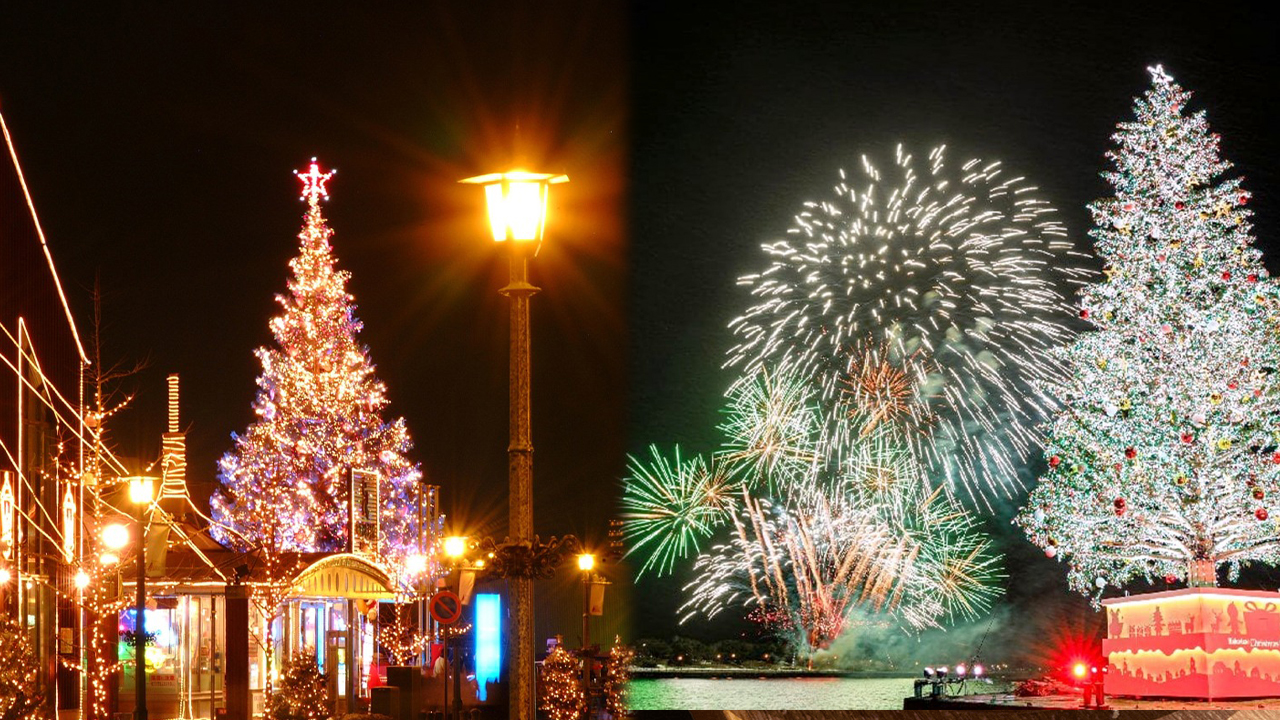 送4天亞洲旅遊SIM卡！北海道必去！函館聖誕夢幻節2024 浪漫聖誕市集／花火大會