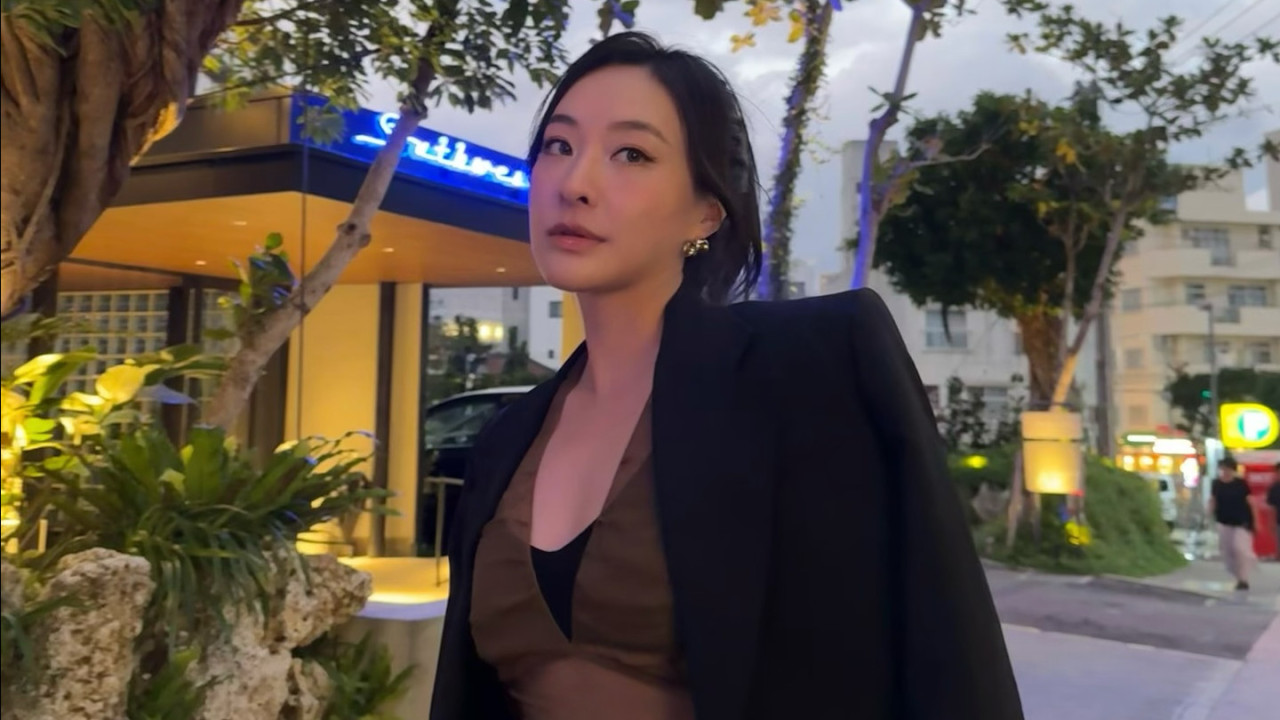 陳瀅與男性密友同遊沖繩 曬頭貼頭合照惹新戀情疑雲