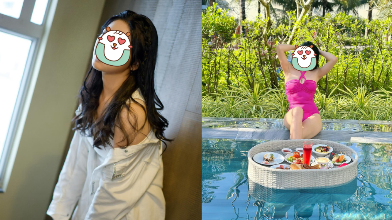 《愛回家》30歲小花遊越南富國島狂晒靚相！螢光粉色泳衣露事業線！