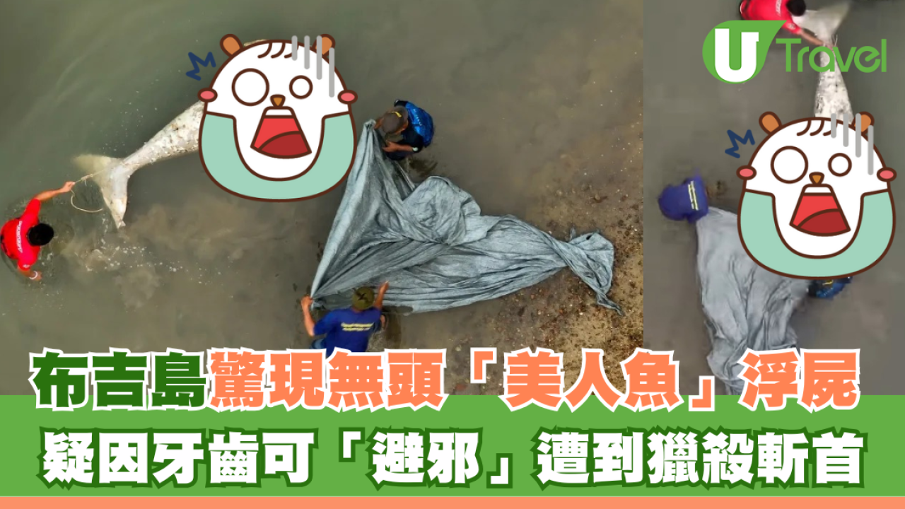 布吉島驚現無頭「美人魚」浮屍 疑因牙齒可「避邪」遭到獵殺斬首