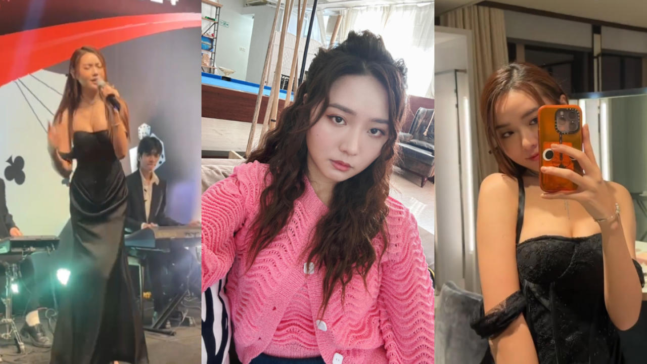 戴祖儀越南登台性感大解放！低胸晚裝谷盡事業線！引吳若希留言：好勇