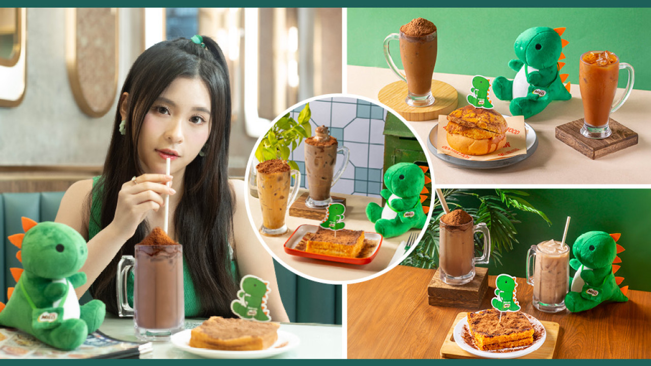 美祿®品牌 X人氣茶餐廳 推出期間限定特飲及美食 美祿®暴龍|爆漿流心西多|菠蘿油|咖啡奶茶