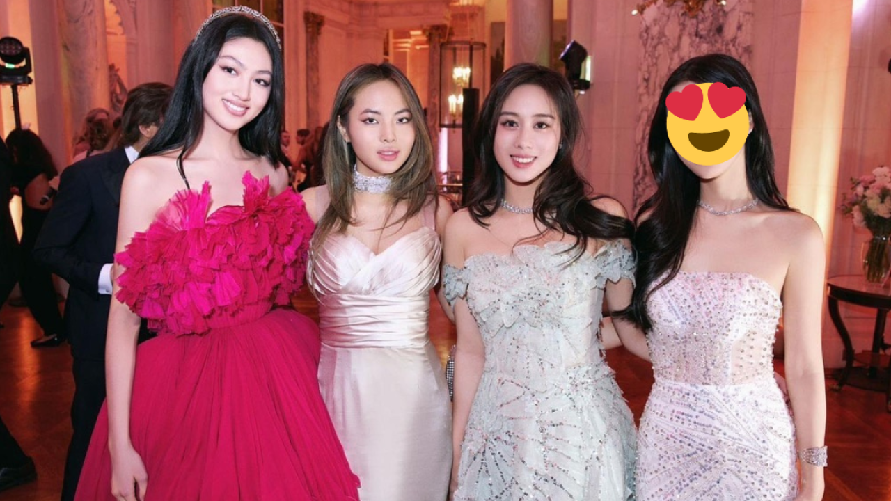 神秘名媛現身巴黎名媛舞會！赢盡同場何超欣、任晴佳！原來係前TVB花旦愛女