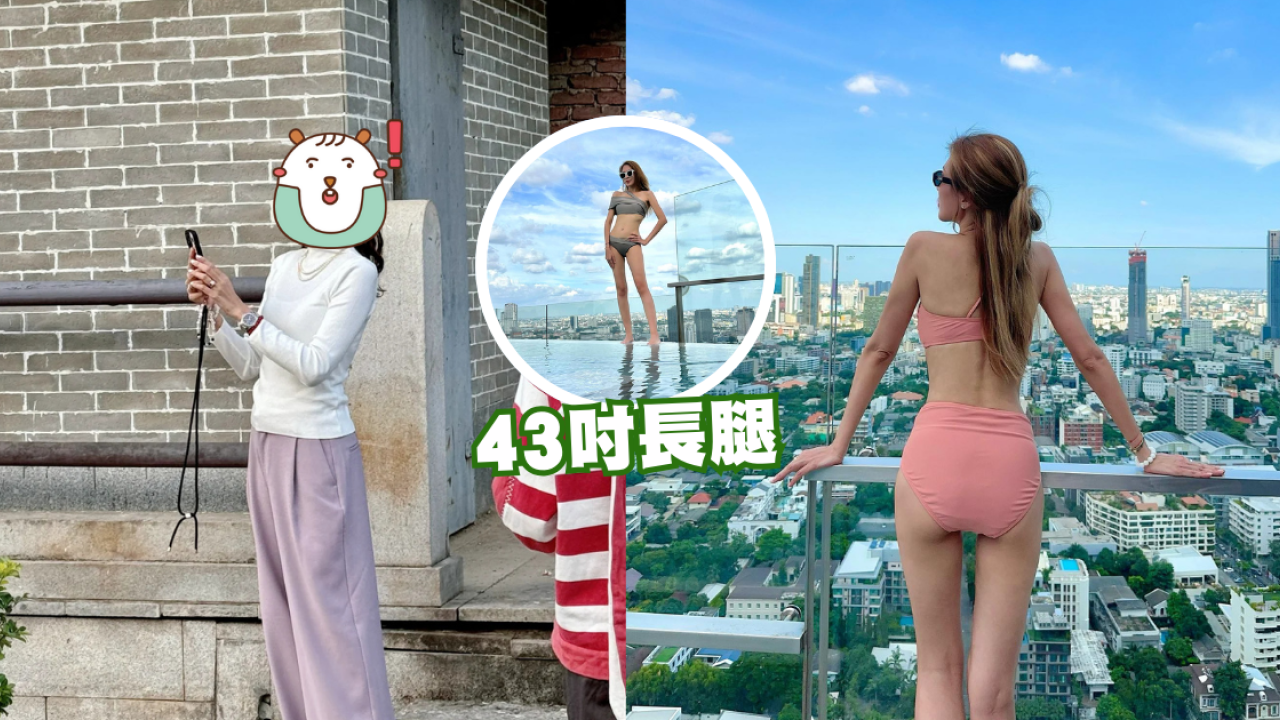 索腿靚媽陳敏之廣州被偶遇！43吋逆天長腿！私下真實性格被公開！