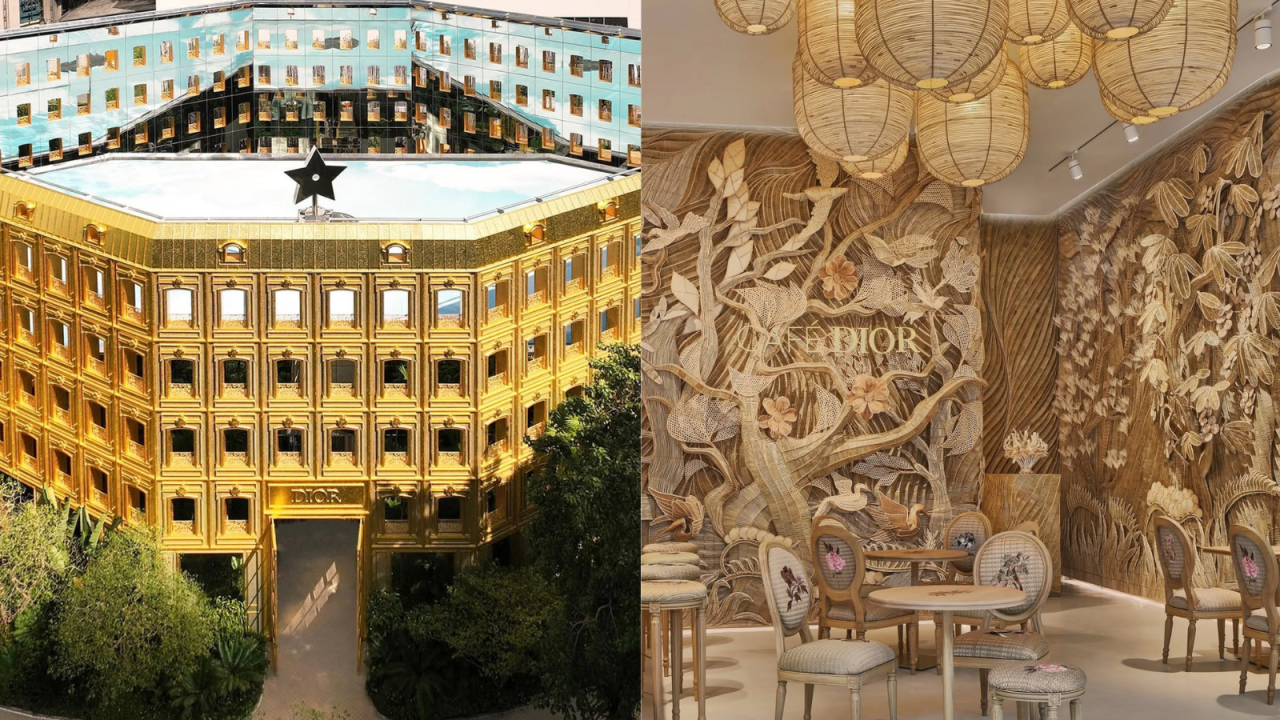 曼谷Dior Gold House｜泰國首間Dior Cafe 金色城堡/熱帶花園/米芝蓮三星主廚料理