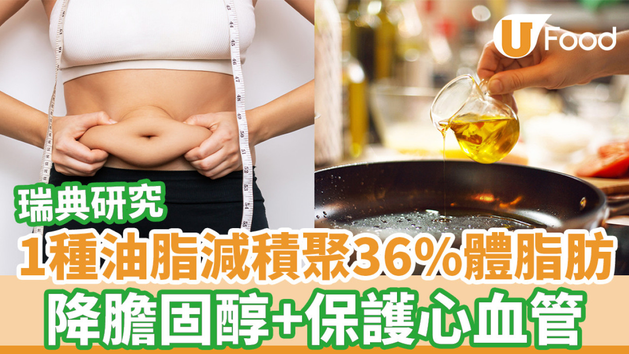 研究揭1種油脂減積聚36%體脂肪 降膽固醇+保護心血管