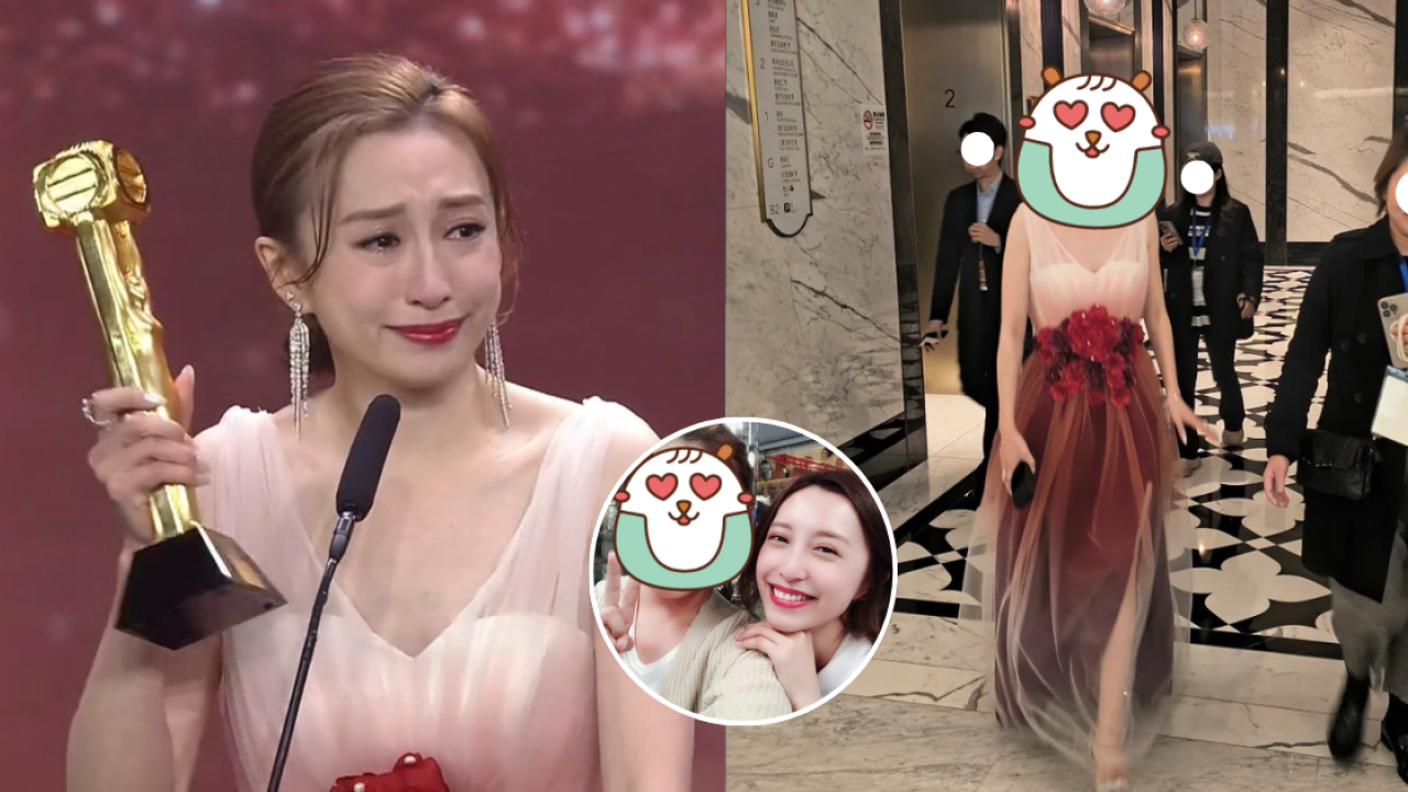 35歲出爐視后龔嘉欣澳門後臺被偶遇！網民大爆2舉動反映私下真實性格！