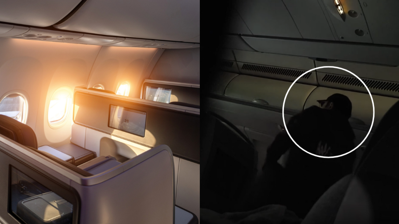 有片｜飛首爾坐商務艙都有飛機小偷！港女全程影低！1原因竟唔敢搵空姐